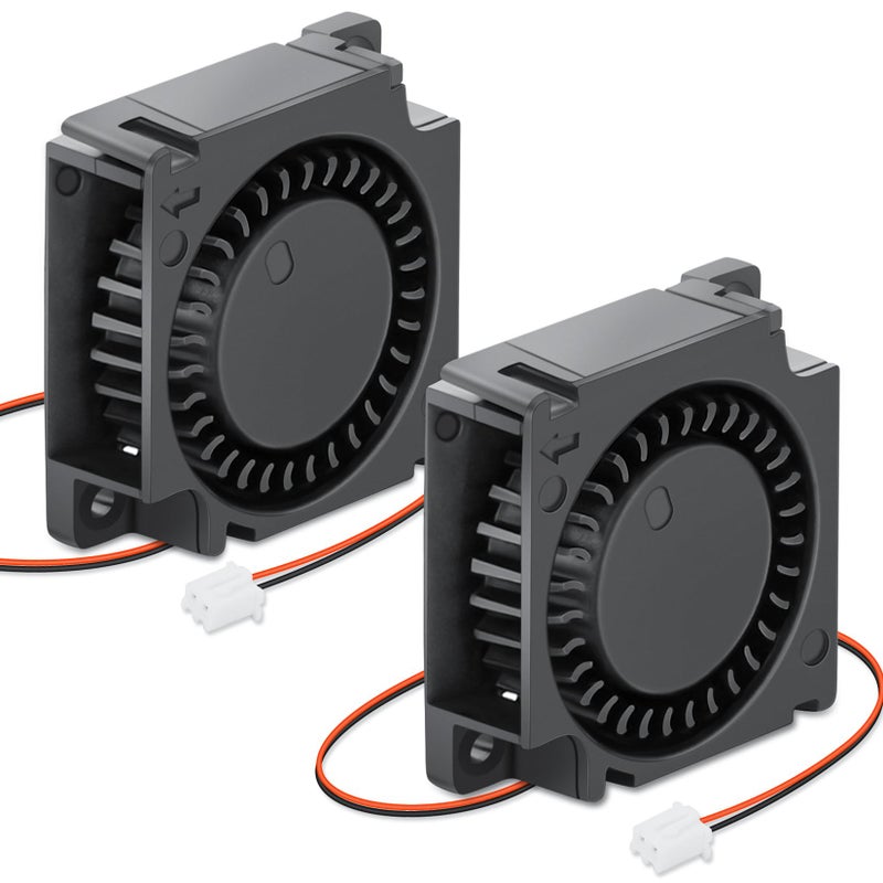 Wathai 2 Pack Wathai 30mm x 10mm 5V Small DC Brushless Cooling Blower Fan for Electronics Cooling - Image 1